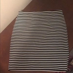 Loft striped skirt xxsp